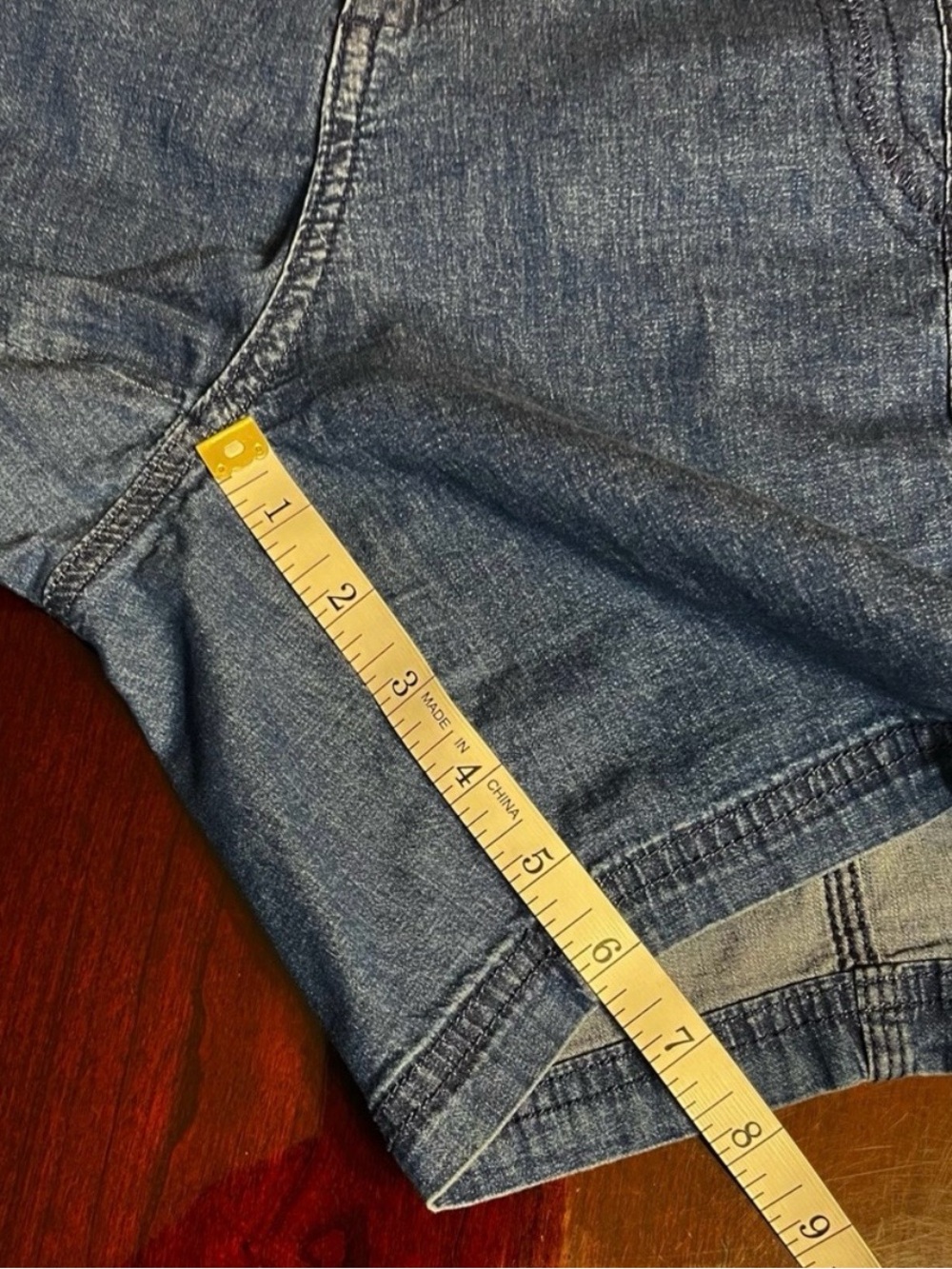 Style & Co. women’s Jean cargo shorts size 12 - Picture 6 of 6